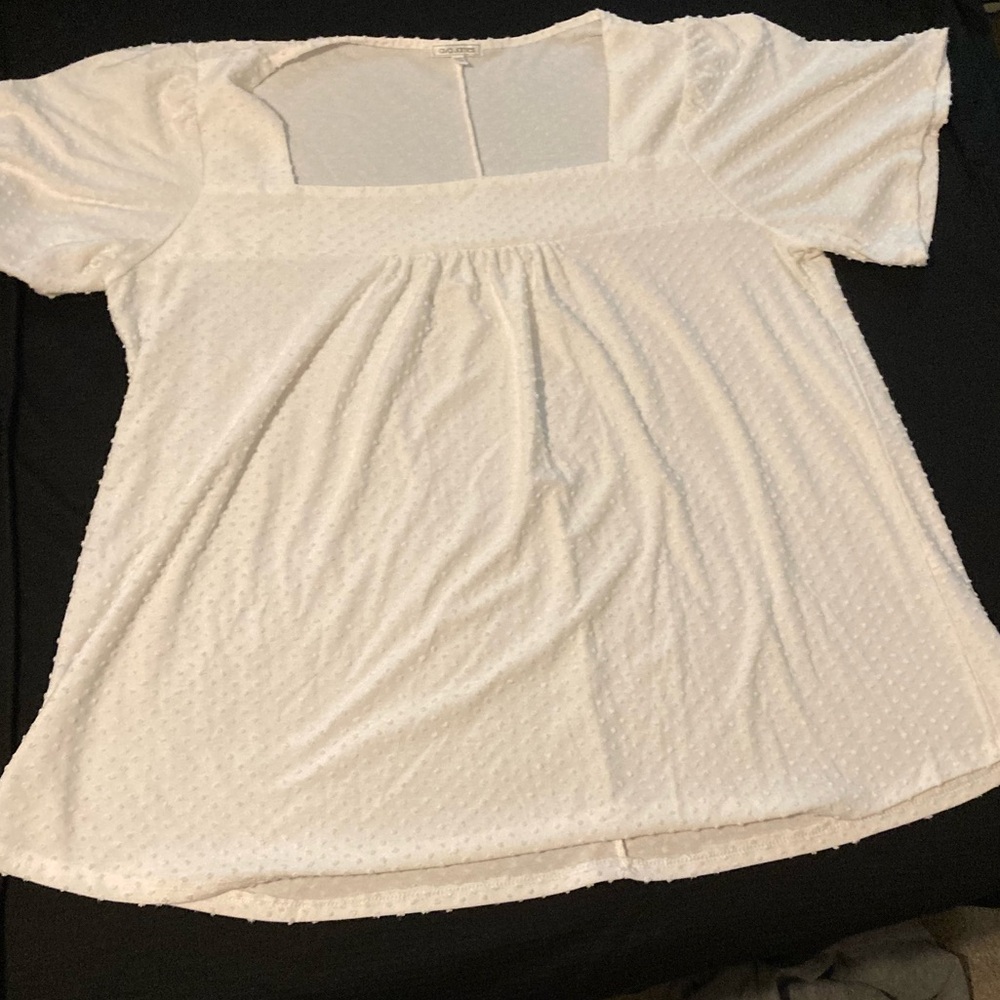 Ava James White Dress Shirt NWOT